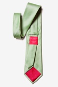 Lime Green Textured Long Tie Photo (3)