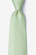 Lime Green Textured Long Tie Photo (0)