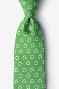 Lime Green Microfiber Recycling Symbol