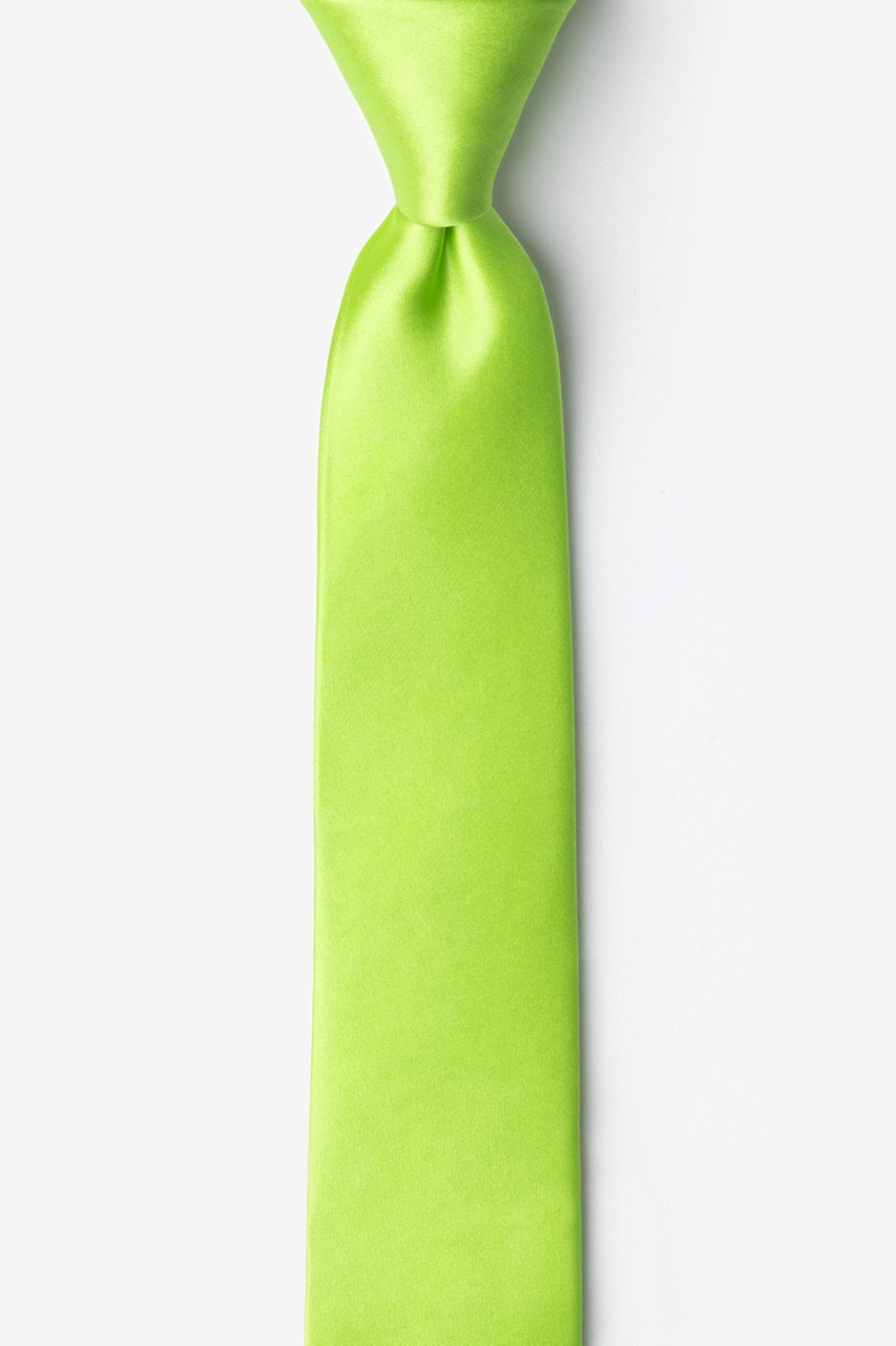 Lime Green 2" Skinny Tie Photo (0)