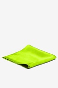 Lime Green Pocket Square Photo (1)