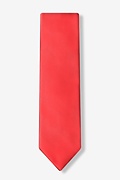 Love Red Lust Red Extra Long Tie Photo (1)