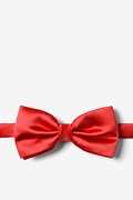 Lust Red Pre-Tied Bow Tie Photo (0)