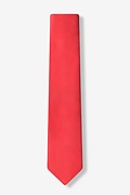 Lust Red Skinny Tie Photo (1)