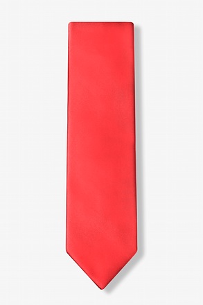 Lust Red Microfiber Lust Red Tie
