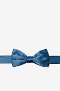 Mallard Blue Bow Tie For Boys Photo (0)