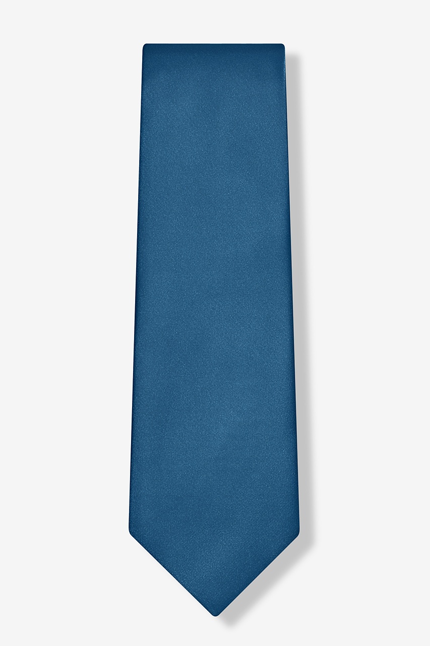 Mallard Blue Extra Long Tie Photo (1)