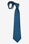 Mallard Blue Extra Long Tie Photo (3)