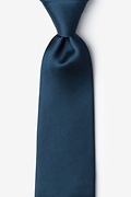 Mallard Blue Extra Long Tie Photo (0)