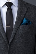 Mallard Blue Pocket Square Photo (2)