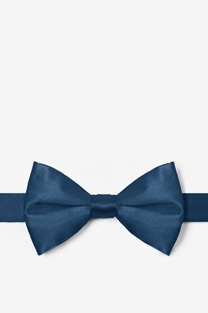 Mallard Blue Pre-Tied Bow Tie