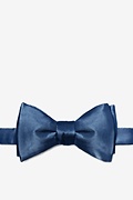 Mallard Blue Self-Tie Bow Tie Photo (0)