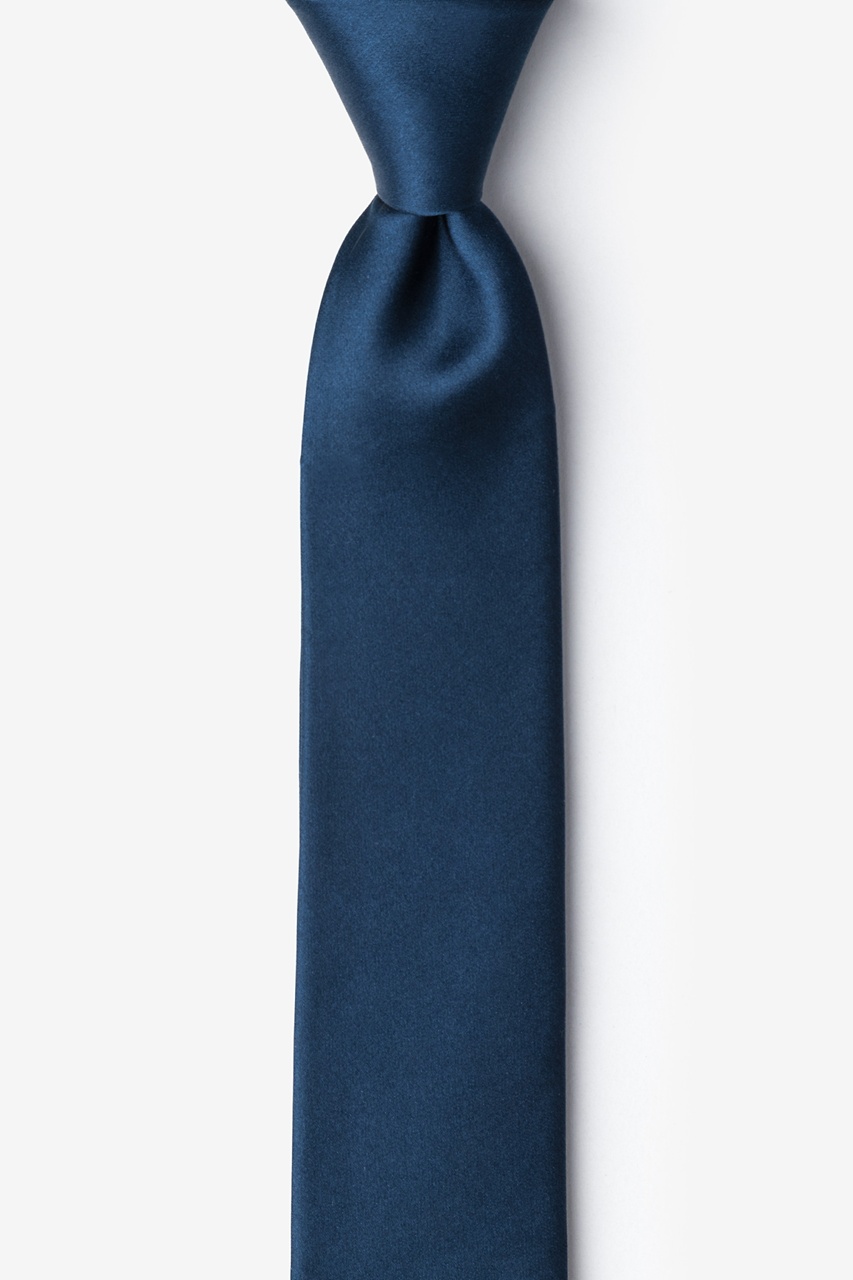Mallard Blue Skinny Tie Photo (0)