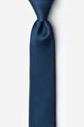 Mallard Blue Skinny Tie Photo (0)