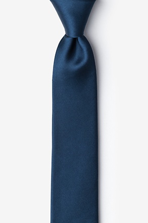 Mallard Blue Skinny Tie