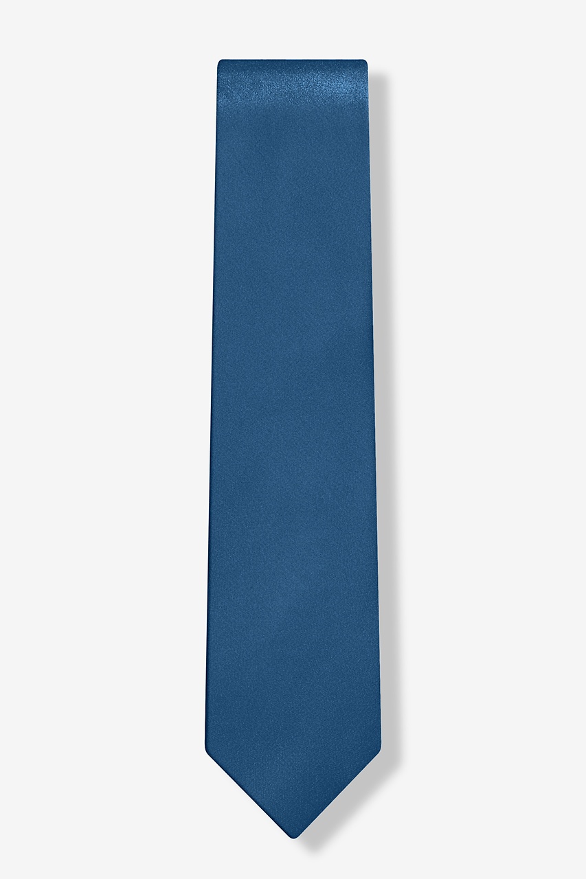 Mallard Blue Tie For Boys Photo (1)