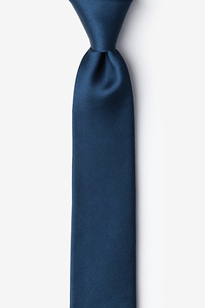 Mallard Blue Tie For Boys