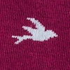 Maroon Carded Cotton Free as a bird