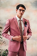 Galveston Maroon Extra Long Tie Photo (3)