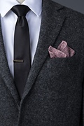 Galveston Maroon Pocket Square Photo (1)