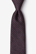 Gilbert Maroon Extra Long Tie Photo (0)