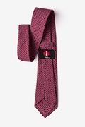 Nixon Maroon Extra Long Tie Photo (2)