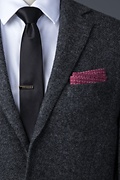 Nixon Maroon Pocket Square Photo (1)