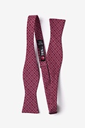 Nixon Maroon Skinny Bow Tie Photo (1)