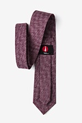 Springfield Maroon Extra Long Tie Photo (2)