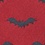 Maroon Microfiber Bats Extra Long Tie