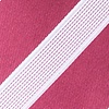 Maroon Microfiber Jefferson Stripe Skinny Tie