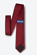 JFK "Think" Maroon Skinny Tie Photo (2)