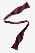 Maroon & Black Stripe