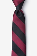 Maroon & Black Stripe