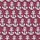 Maroon Microfiber Small Anchors Extra Long Tie