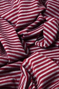 Mens Maroon Candy Stripe Scarf Photo (2)