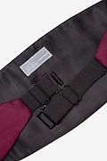 Maroon Cummerbund Photo (1)