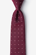 Nelson Maroon Tie Photo (0)