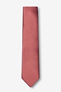 Marsala Skinny Tie Photo (1)