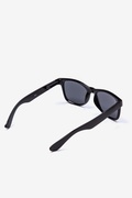 Matte Black Retro Sunglasses Photo (2)