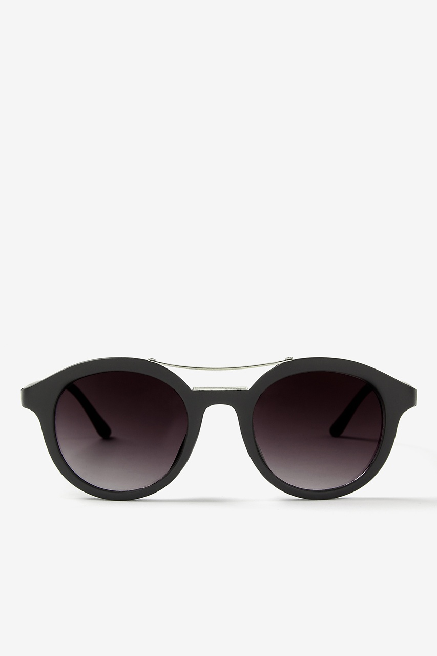 Matte Black Acetate Williamsburg Sunglasses