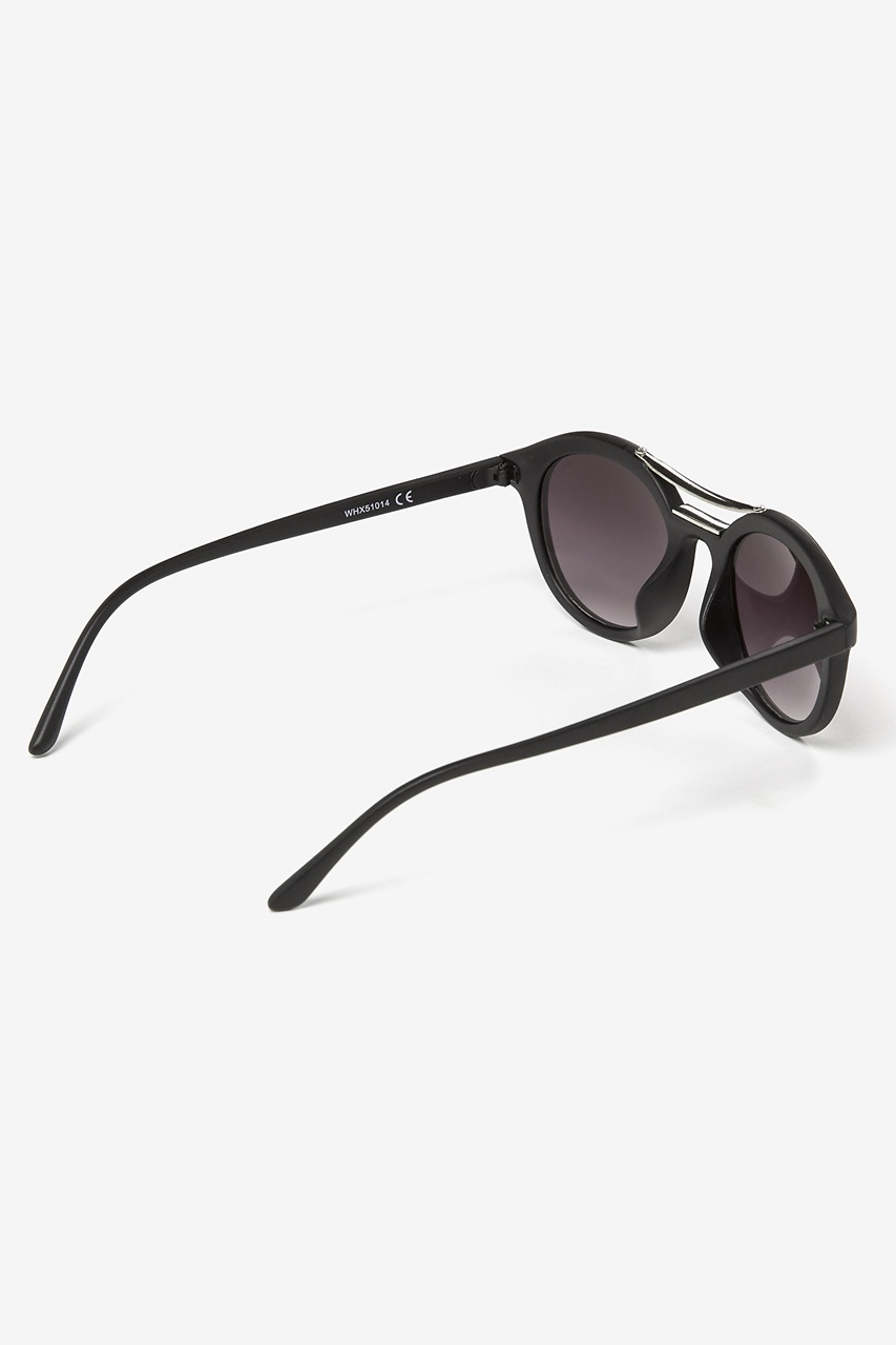Matte Black Acetate Williamsburg Sunglasses