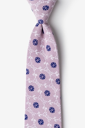 La Grande Mauve Extra Long Tie