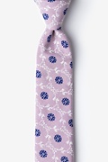 La Grande Mauve Skinny Tie Photo (0)