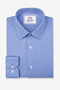 Elijah Medium Blue Dress Shirt Photo (0)