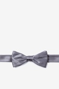 Medium Gray Bow Tie For Boys Photo (0)