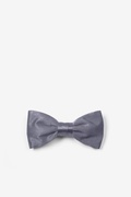 Medium Gray Bow Tie For Infants Photo (0)