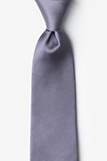 Medium Gray Extra Long Tie Photo (0)