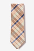 Port Harbour Melon Extra Long Tie Photo (0)