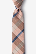 Port Harbour Melon Skinny Tie Photo (0)